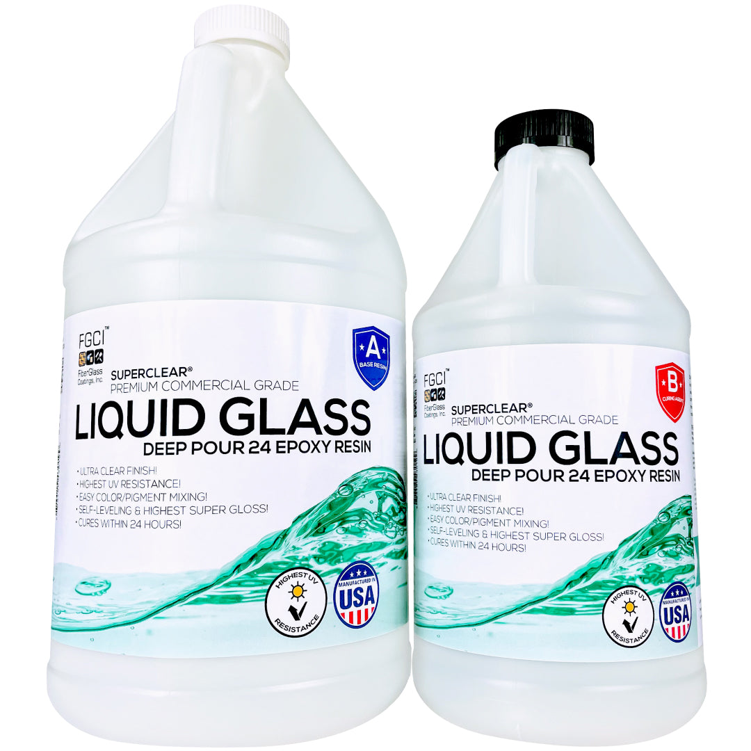 24 Hour Liquid Glass Deep Pour  3 Kit Sizes – Eye Candy Molds