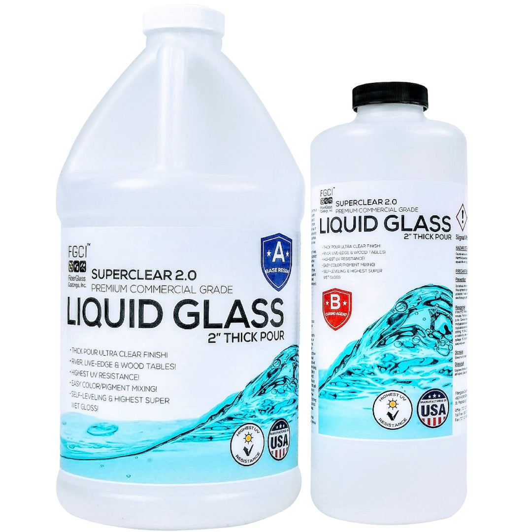Liquid Glass Deep Pour | 3 Kit Sizes